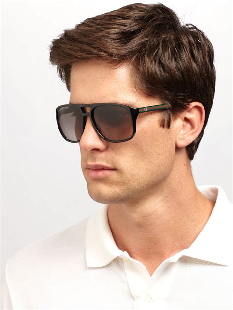 mens blue gucci sunglasses|authentic blue gucci sunglasses.